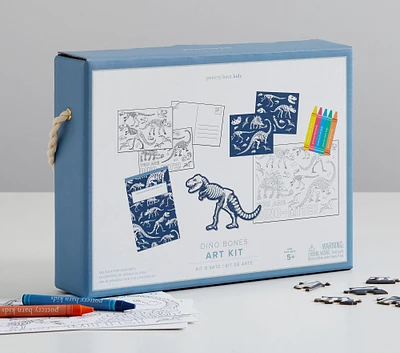 Navy Dino Bones Art Kit