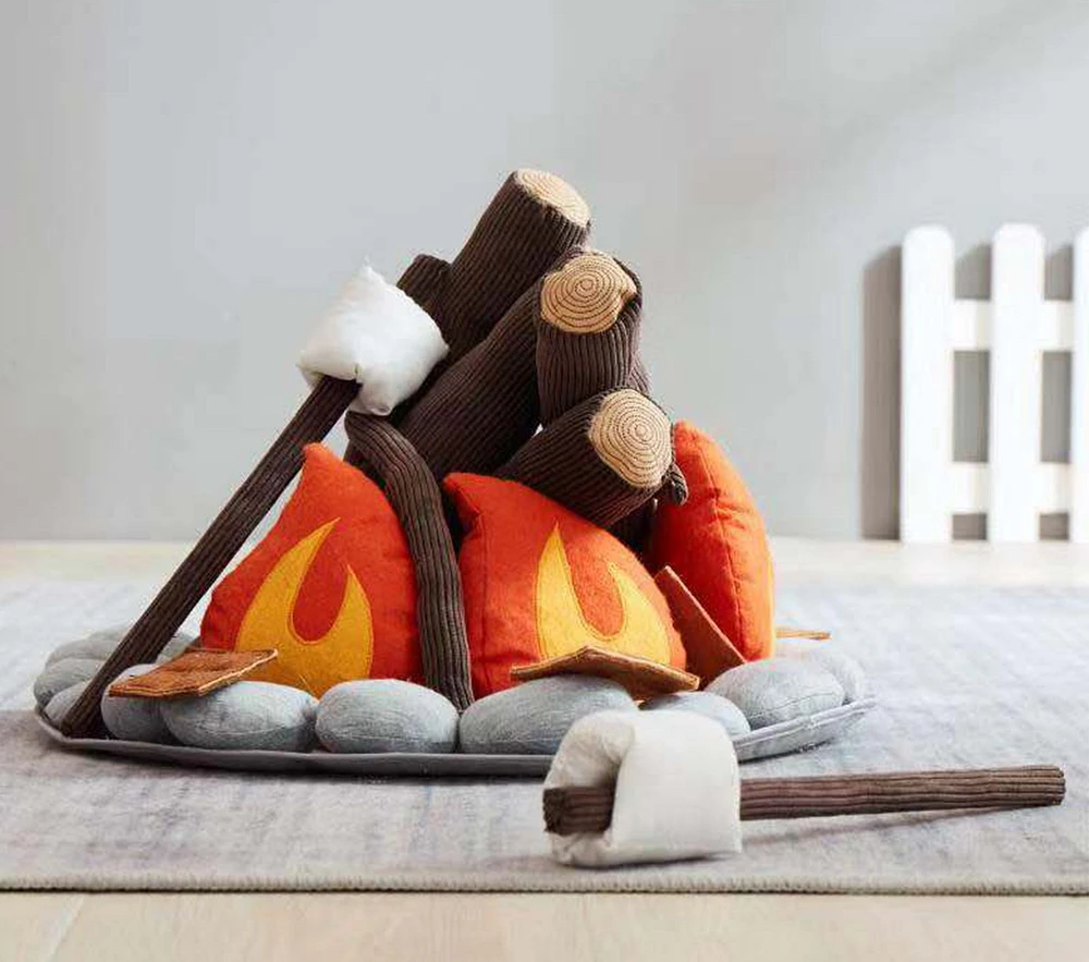 Plush Campfire Playset