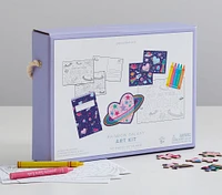 Rainbow Heart Galaxy Art Kit