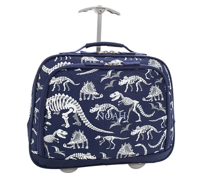 Mackenzie Navy Dinosaur Bones Glow-in-the-Dark Carry All Travel Bag