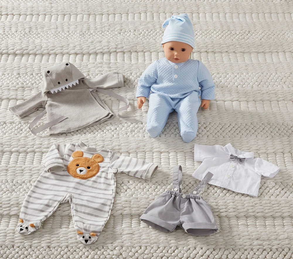 Baby Doll PJ, Bath Wrap & Special Occasion Outfit