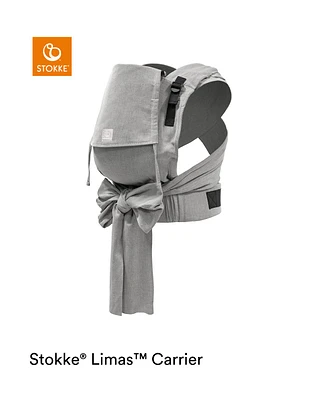 Marsupio limas™ carrier plus grey tweet - stokke