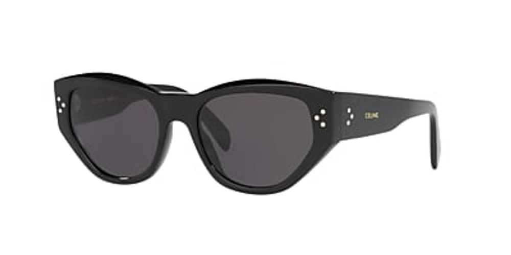 Celine Triomphe-logo Cat-eye Acetate Sunglasses in Black for Men | Lyst