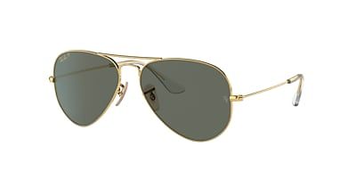 RB3025K AVIATOR SOLID GOLD