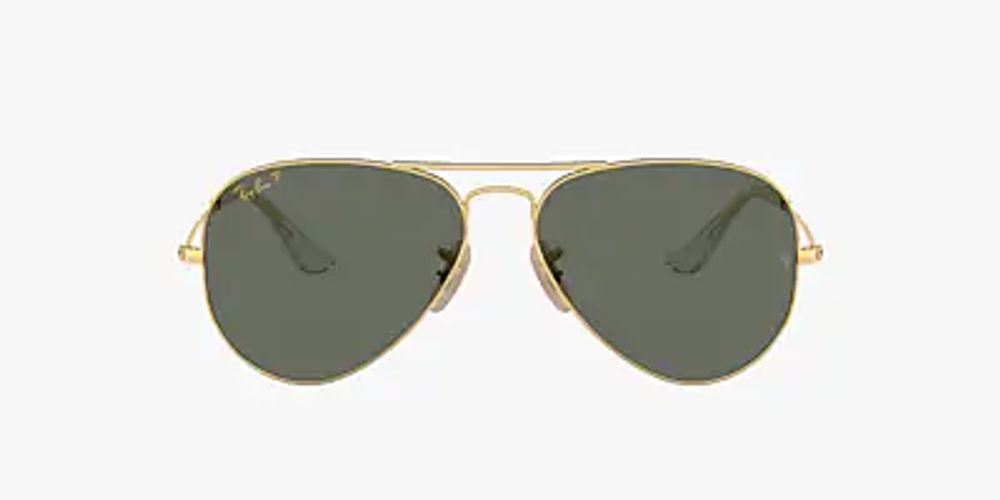 RB3025K Aviator Solid Gold