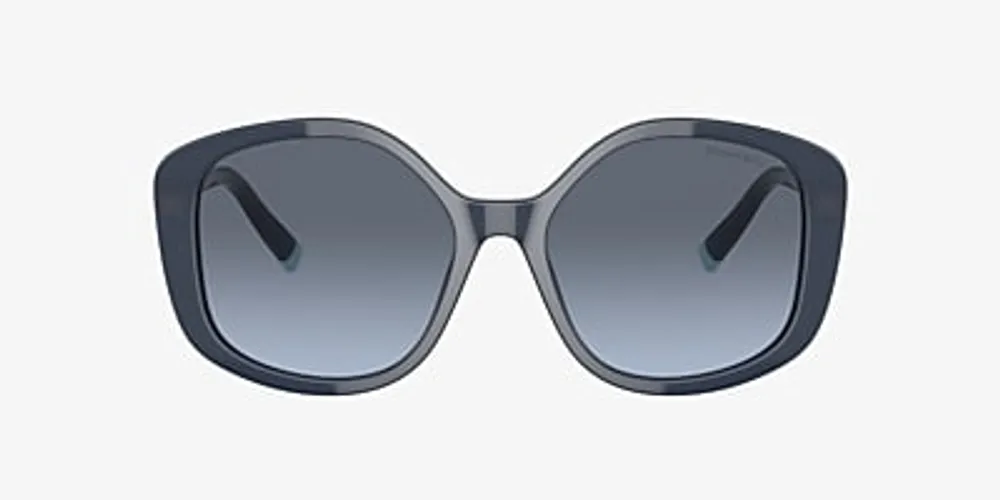 Tiffany & Co. TF4217 59 Dark Grey & Tiffany Blue Sunglasses | Sunglass Hut  USA