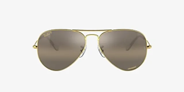 AVIATOR KIDS Sunglasses in Gold and Brown - RB9506S