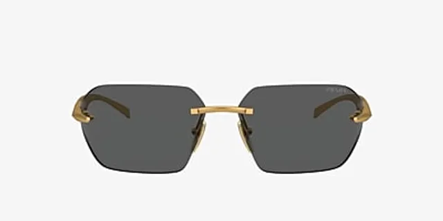 CARTIER Santos De Cartier Sunglasses - Gold | Editorialist