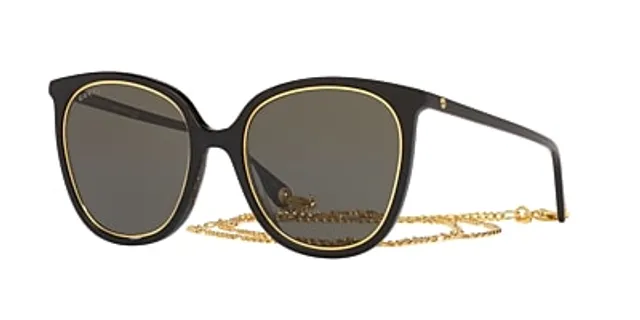 Gucci GG1314S Oversized Square Sunglasses in Black – Designer Daydream