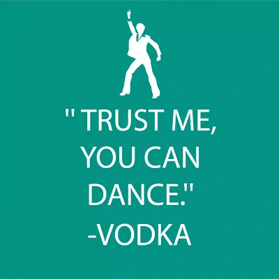 “Trust Me You Can Dance” Paper Cocktail Napkins