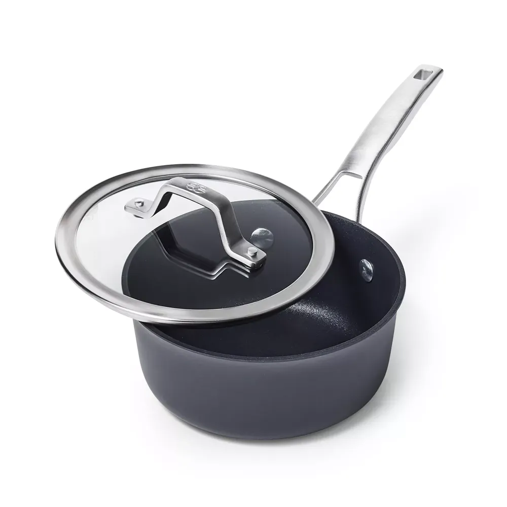 Calphalon Premier Hard Anodized Nonstick Skillet with Lid, 12