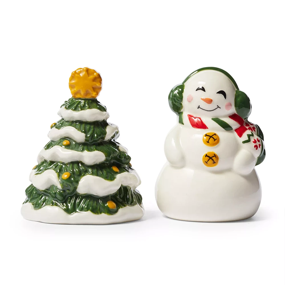 Sur La Table Snowy Village Shaker Set