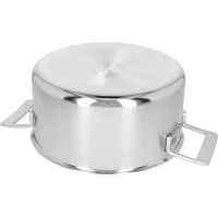 Demeyere Industry5 Stainless Steel Dutch Oven With Lid, 5.5 Qt.