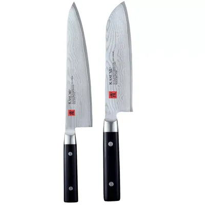 Kasumi Santoku & Chefs Knife Set