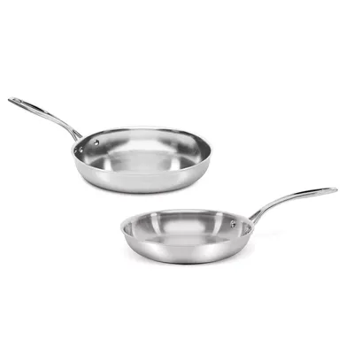 Cuisinart 5-Ply Stainless Steel Skillets