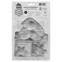 Santa Centerpiece Cookie Cutters, Set of 6