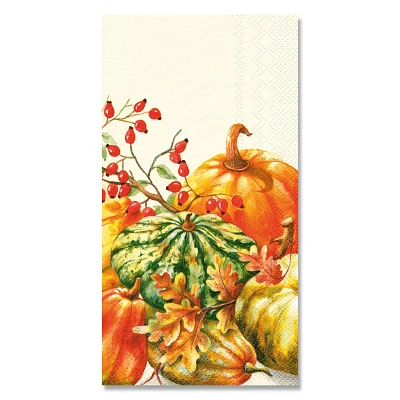 Calabaza Cream Paper Guest Napkins, Set of 16