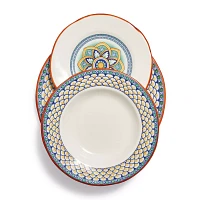 Sur La Table Geometrico 12-Piece Dinnerware Set