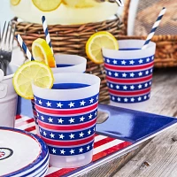 Sur La Table American Flag Cups, Set of 6