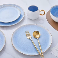 Stone Lain Josephine Porcelain 16-Piece Round Dinnerware Set