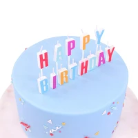 PME Happy Birthday Letter Candles, Set of 13