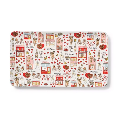 Sur La Table Valentine’s Day Rectangular Platter