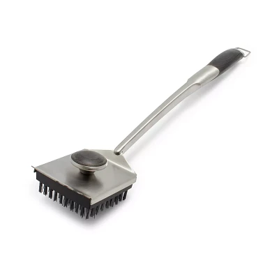 Sur La Table Stainless Steel & Pakkawood Grill Brush, 18.70"