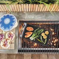 Staub Cast Iron Double-Burner Griddle & Plancha