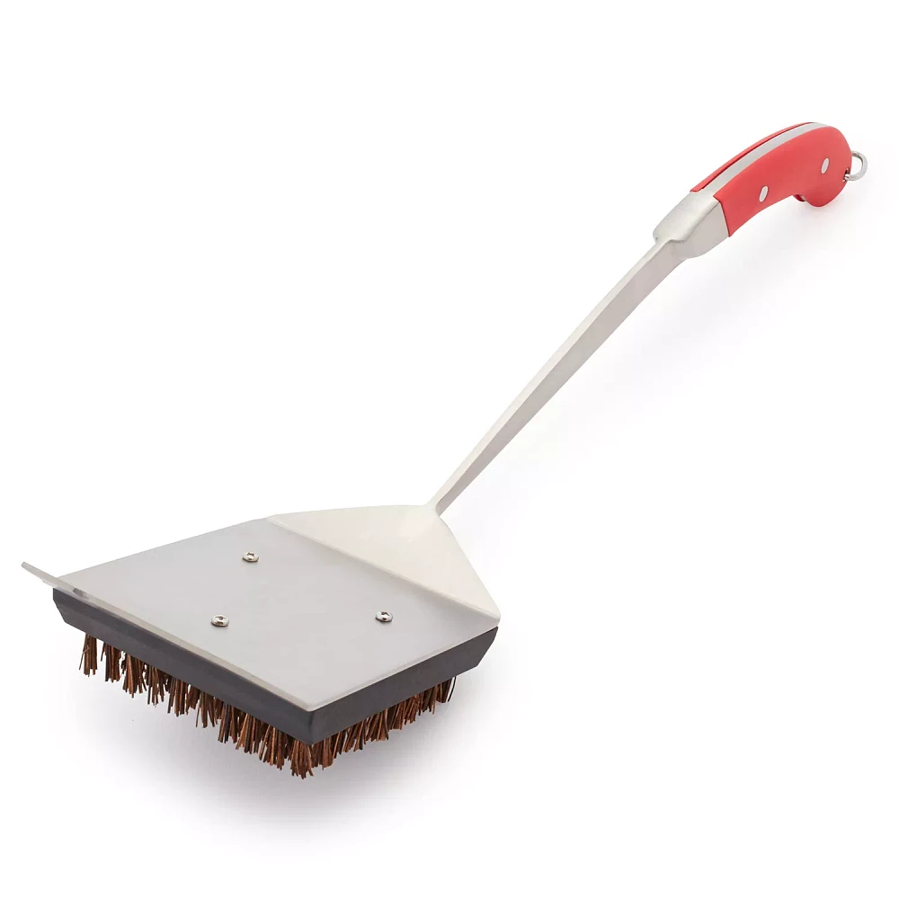 Sur La Table Natural Bristle Soft Grip Grill Brush