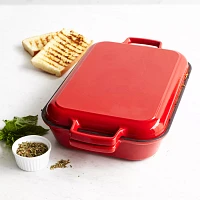 Sur La Table Rectangular Baker with Grill Pan Lid