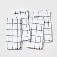 Sur La Table Recycled Check Napkins