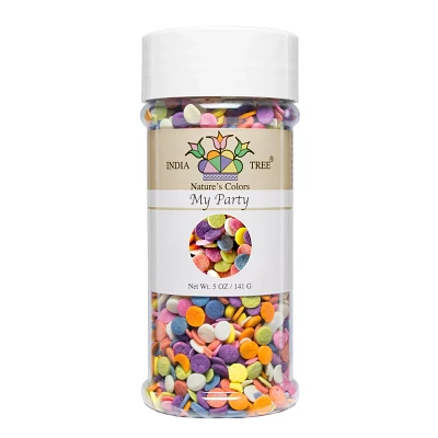 India Tree My Party Sprinkles, 4.9 oz.