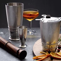 Crafthouse by Fortessa 4-Piece Cocktail Shaker Set