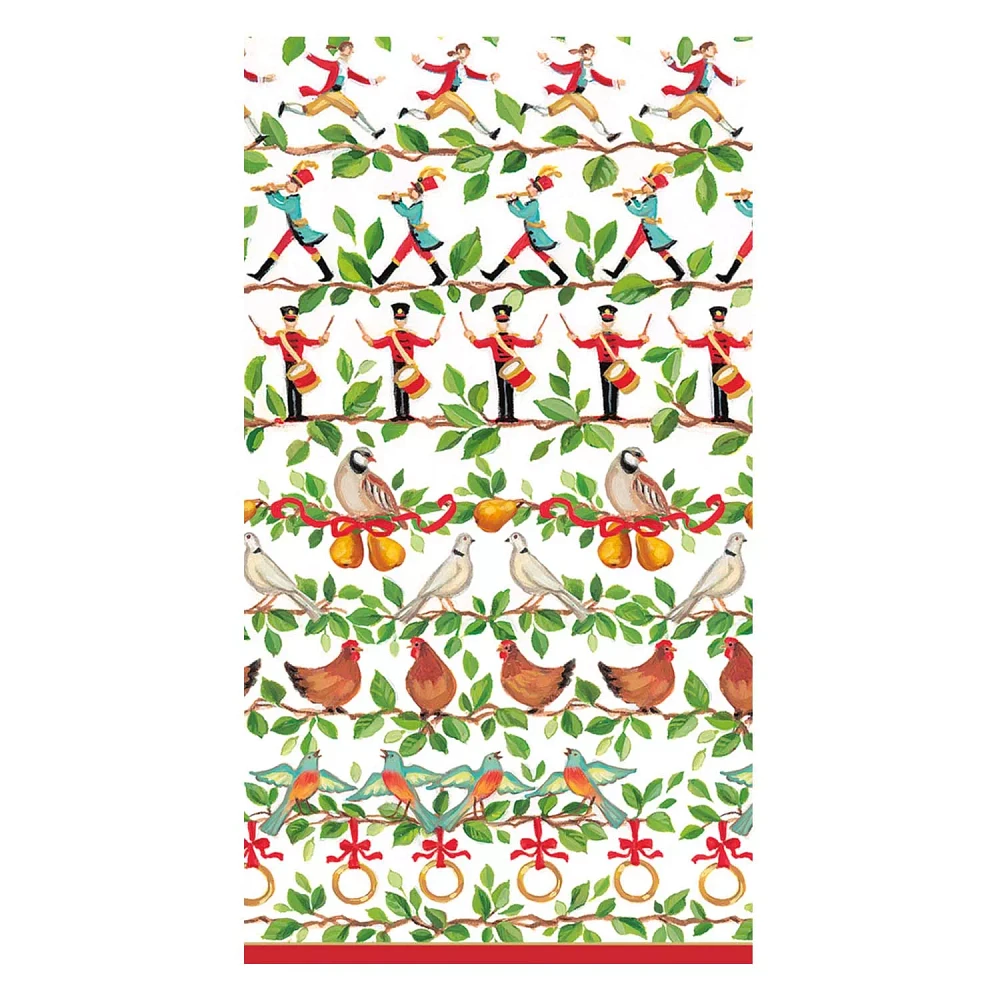 12 Days Guest Napkins, Set of 15