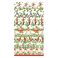 12 Days Guest Napkins, Set of 15