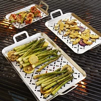 Sur La Table Stainless Steel Grill Grids, Set of 3