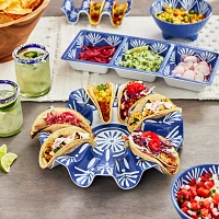 Sur La Table El Mar Melamine Taco Serve Platter