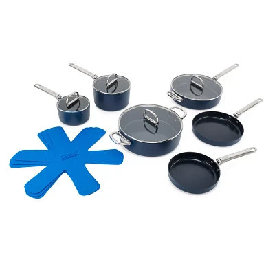 Joseph Joseph Space Ceramic Nonstick 10-Piece Cookware Set