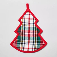 Sur La Table Snowy Village Tree Pot Holder