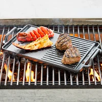 Sur La Table Cast Iron Grill Griddle 