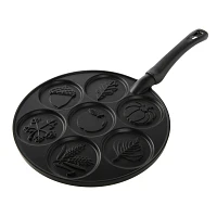 Nordic Ware Nonstick Mini Leaves Pancake Pan