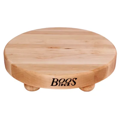 John Boos & Co. Maple Edge-Grain Cutting Board with Feet