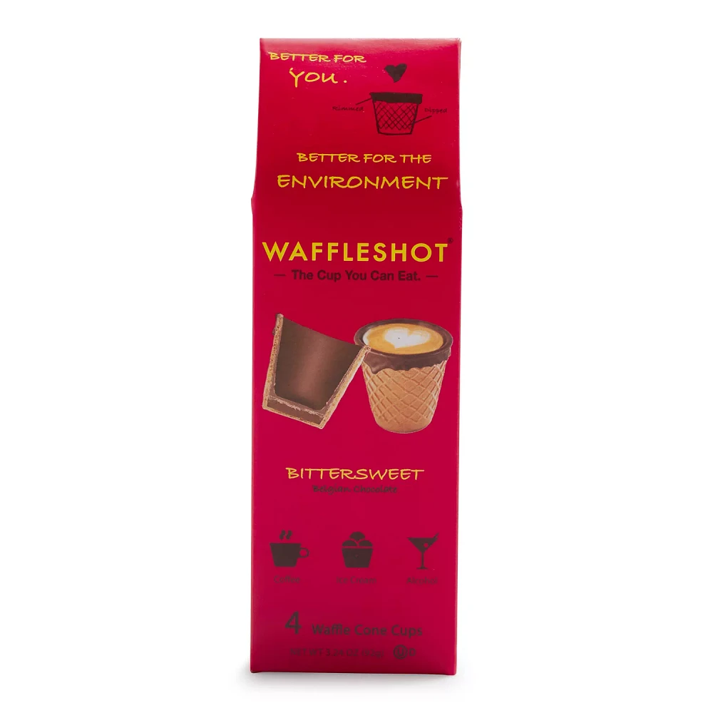 Bittersweet Chocolate Waffleshot