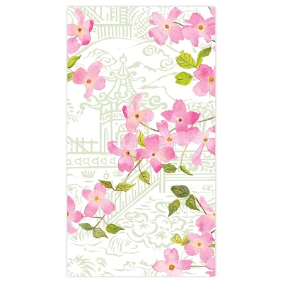 Blossom Branch Guest Napkins, Set of 15