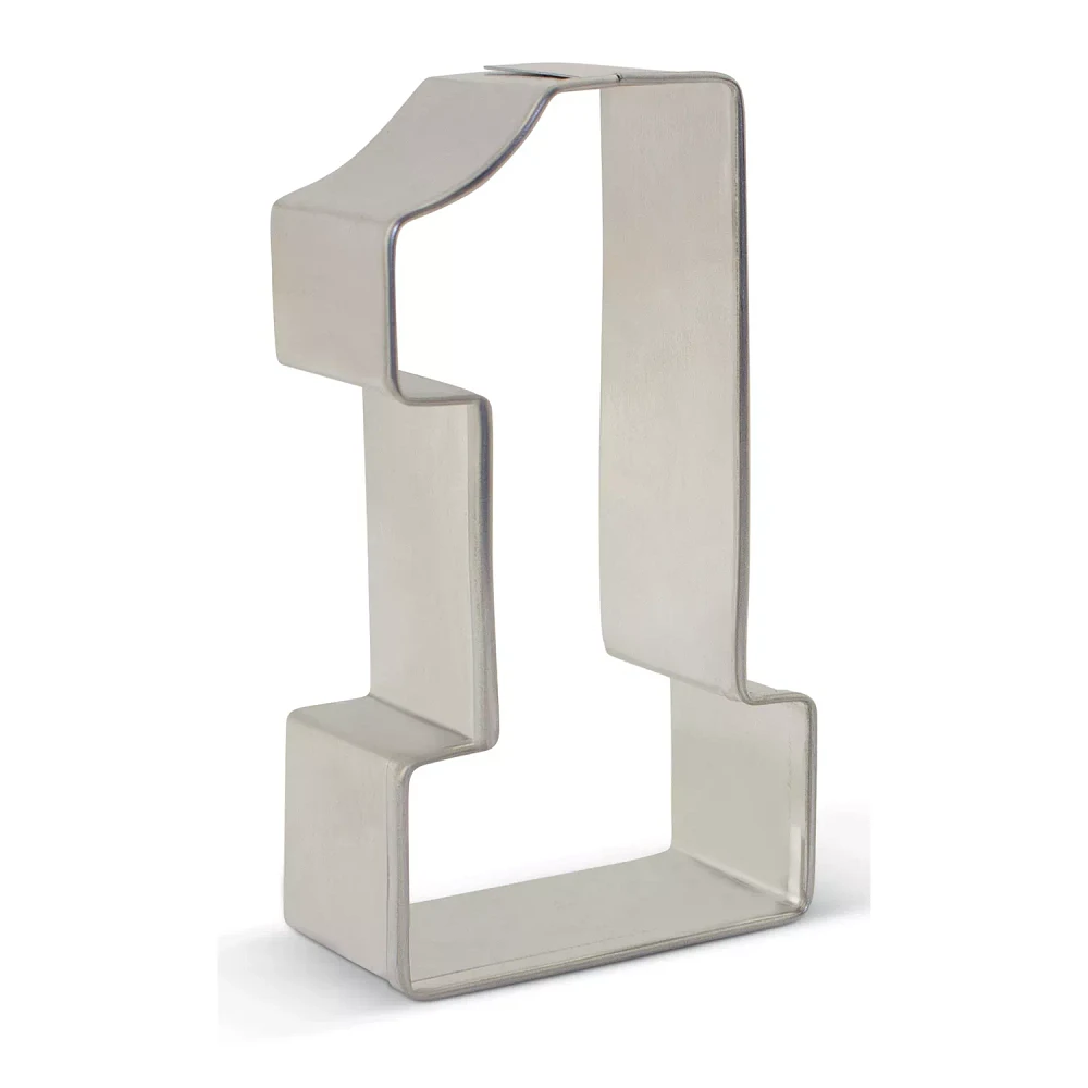 Ann Clark Number 1 Cookie Cutter, 3.25"