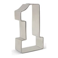 Ann Clark Number 1 Cookie Cutter, 3.25"