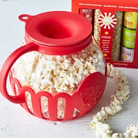 Sur La Table Glass Microwave Popcorn Popper