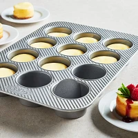 Sur La Table Platinum Pro Mini Cheesecake Pan, 12 Cavity