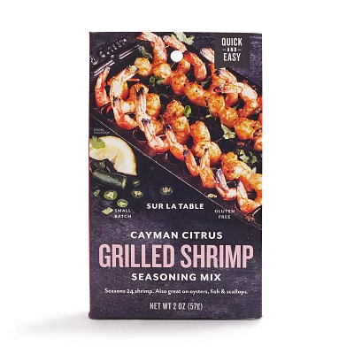 Sur La Table Cayman Citrus Grilled Shrimp Seasoning Mix