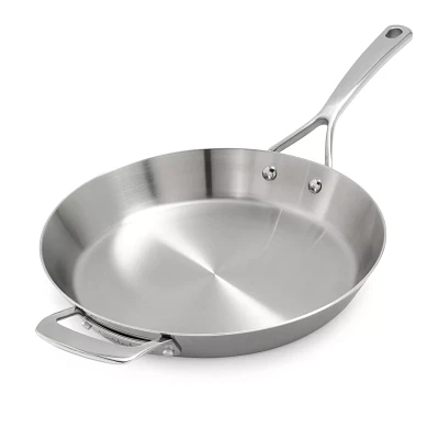 Sur La Table Tri-Ply Stainless Steel Skillet, 12"